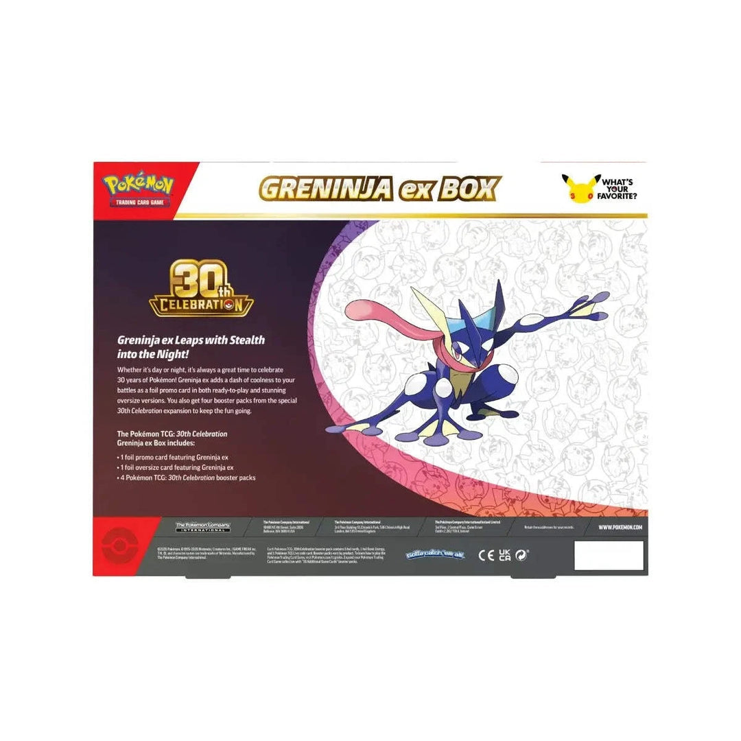 30TH CELEBRATION GRENINJA EX BOX - POKÉMON