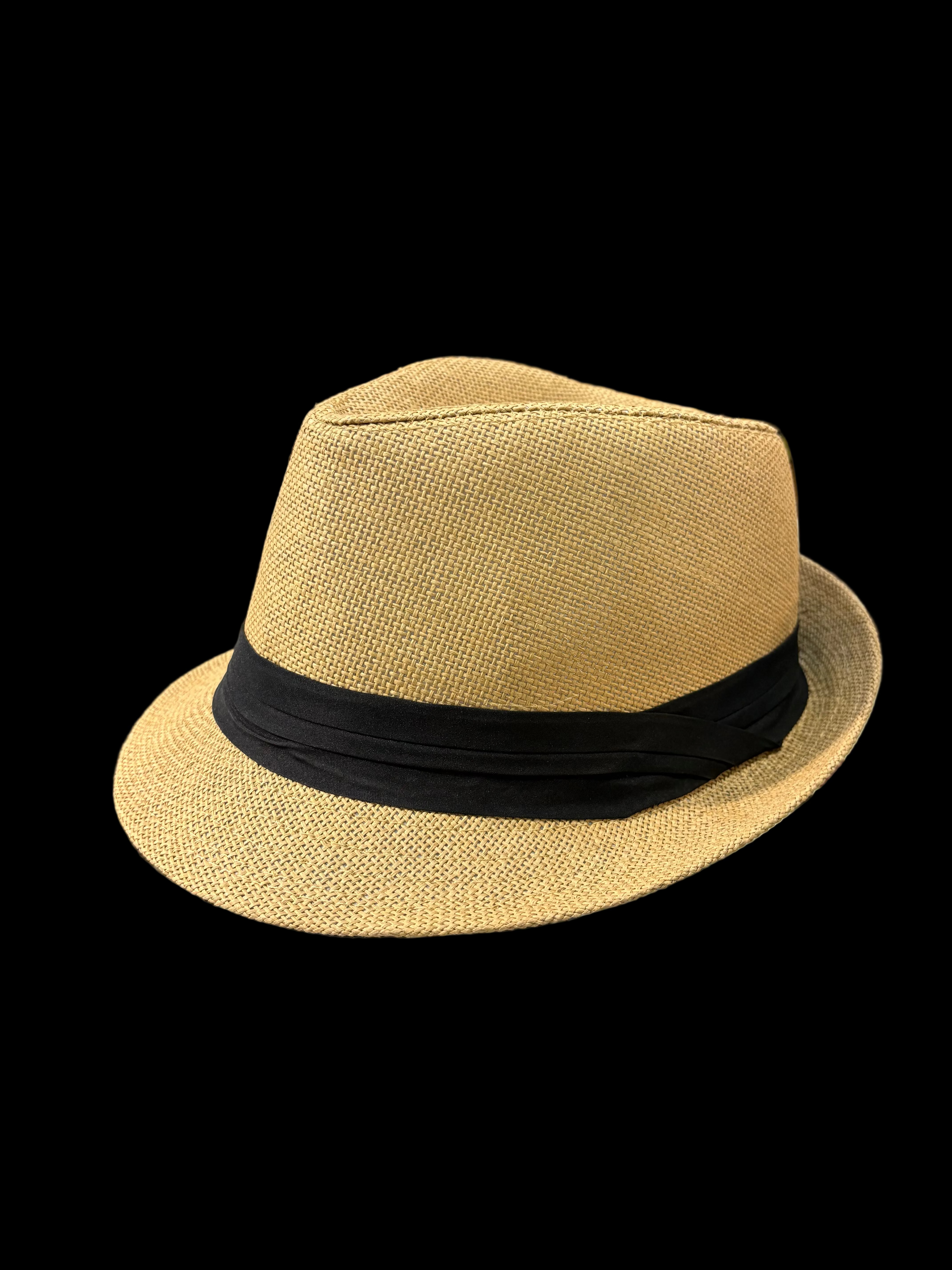 SOMBRERO JIBARO PUERTORRIQUEÑO ALA CORTA - BEIGE