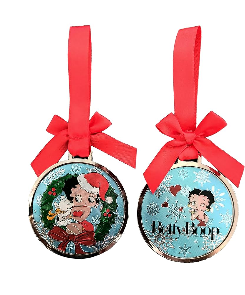 Adorno metálico de Betty Boop