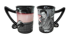 ELVIS PRESLEY CON CADI ROSA Y ASA MUSICAL