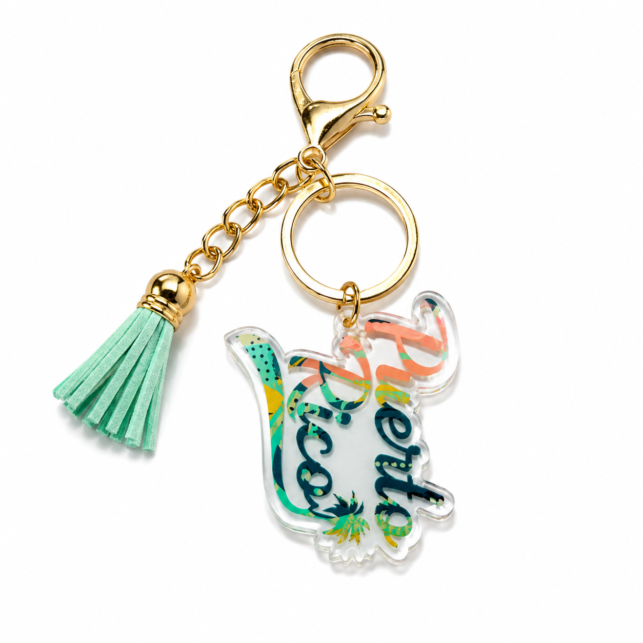 LLAVERO DE PUERTO RICO- PUERTO RICO KEYCHAIN