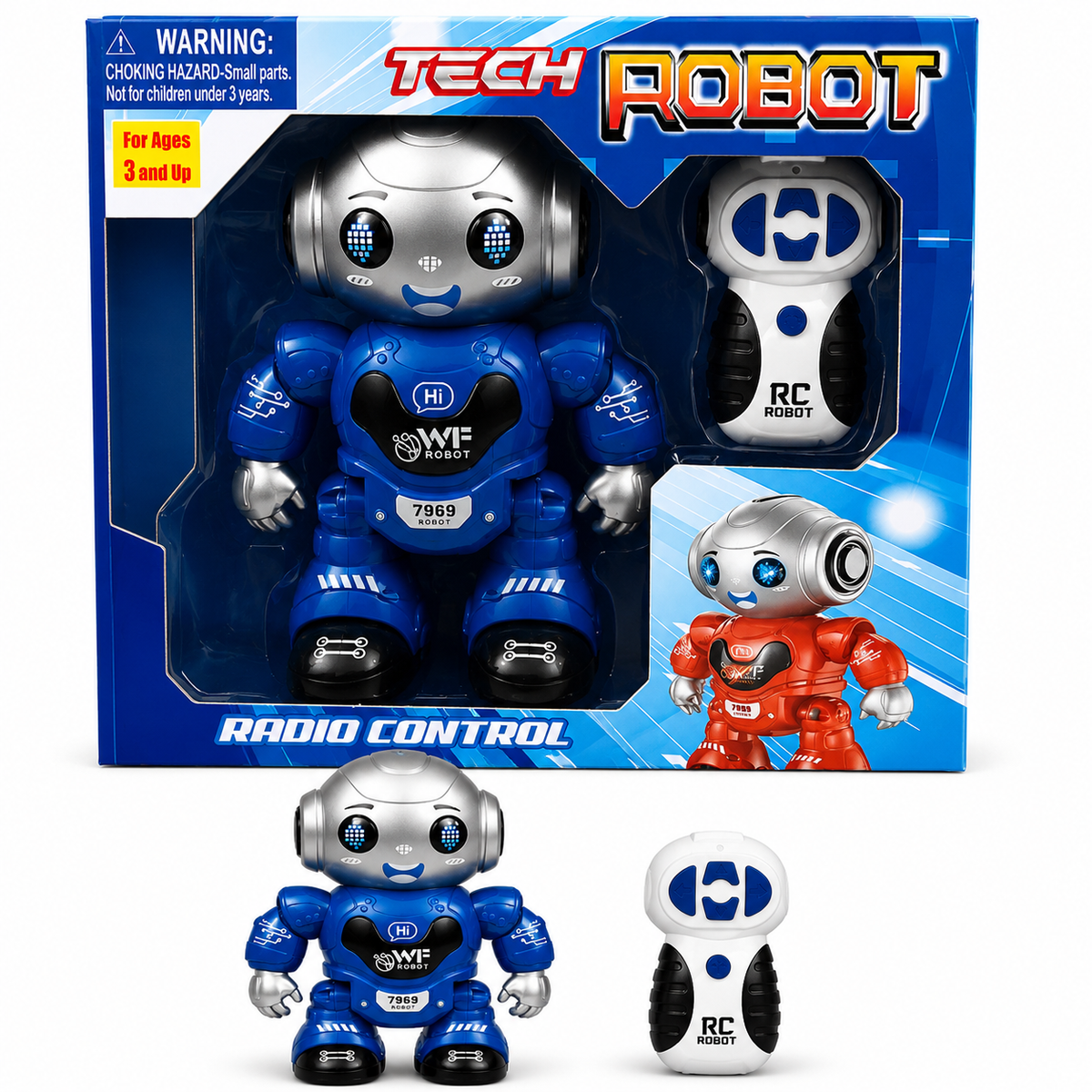 R/C ROBOT RADIO CONTROL TOYS WITH LIGHTS