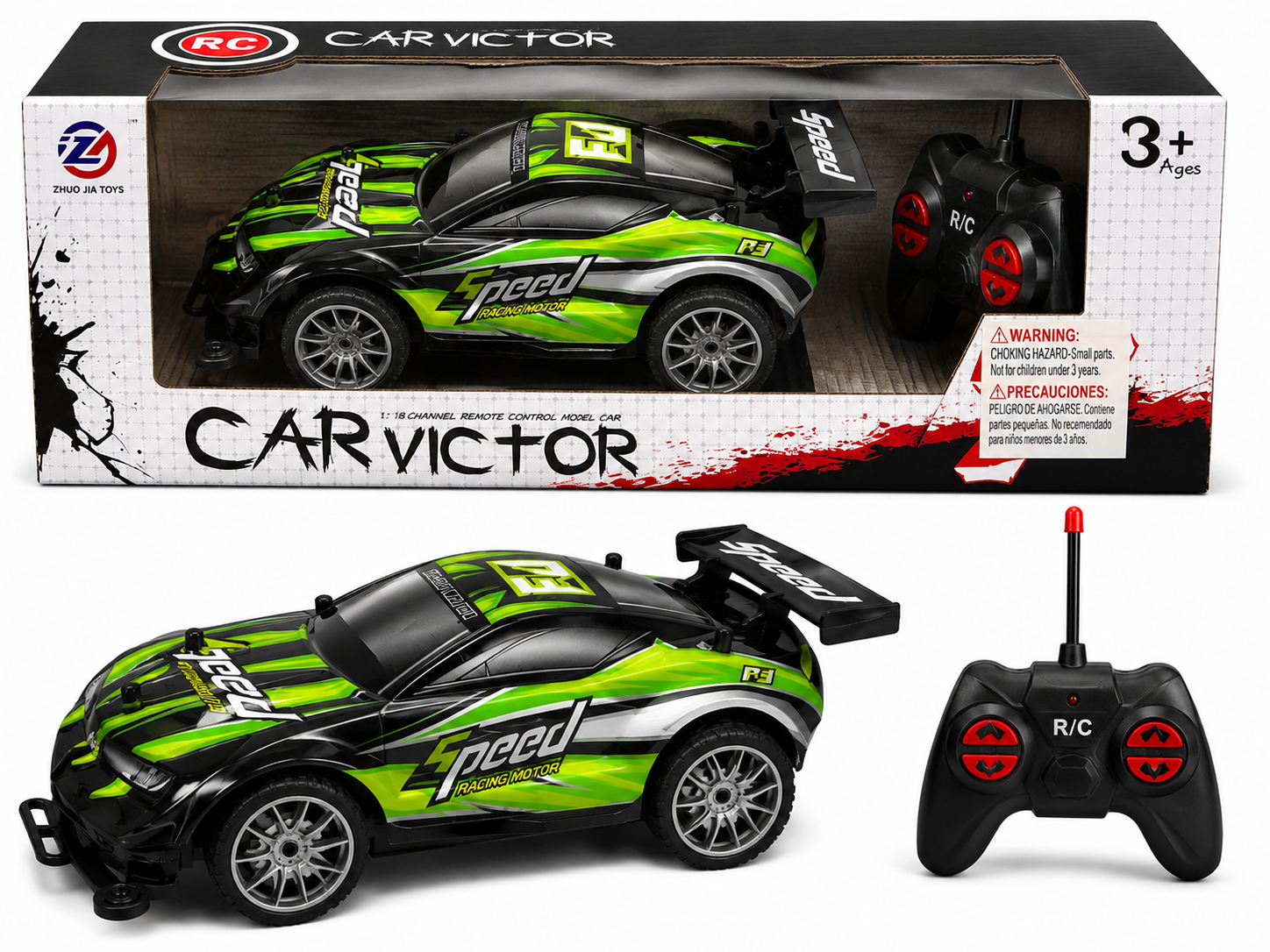 1/16 SPEED CAR VICTOR RADIO CONTROL