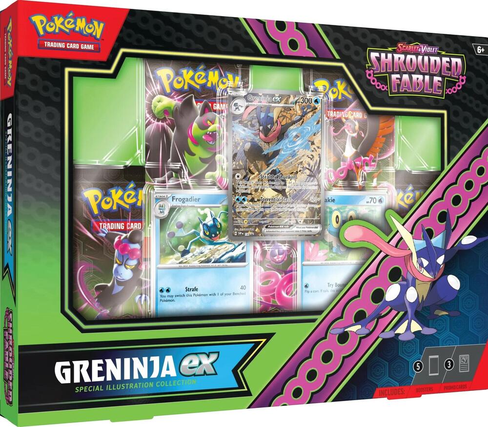 POKEMON TCG SCARLET & VIOLET - SHROUDED FABLE SPECIAL COLLECTION - GRENINJA EX