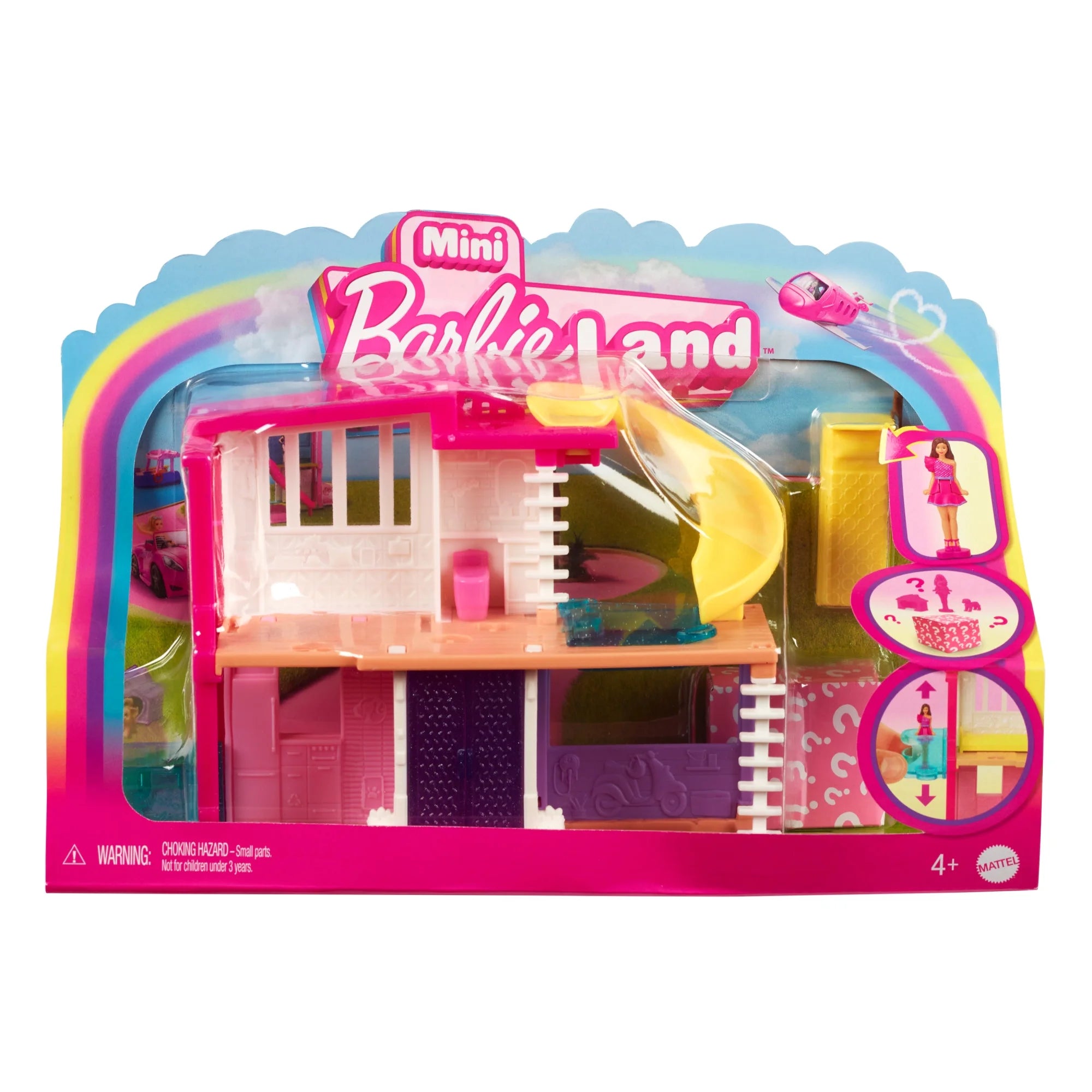 MINI BARBIE LAND HOUSE PLAYSET - MATTEL