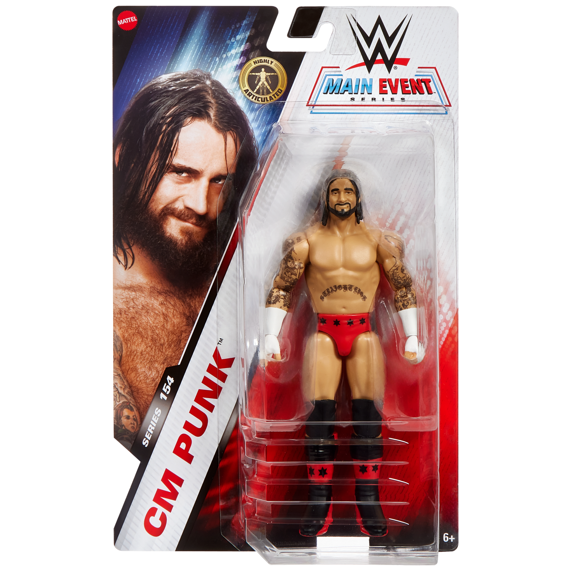 WWE BASIC ACTION FIGURE MAIN EVENT SERIE 154 - MATTEL