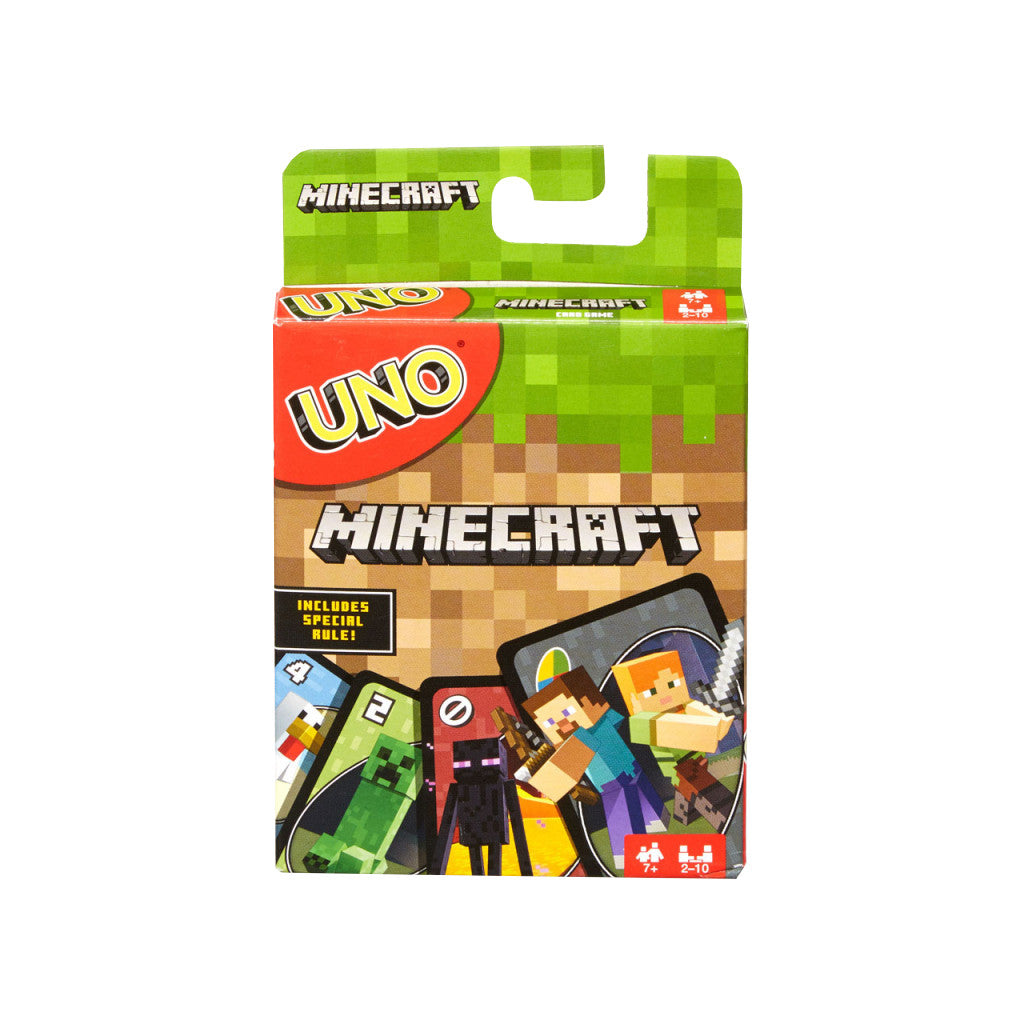 UNO MINECRAFT BOARD GAME - MATTEL