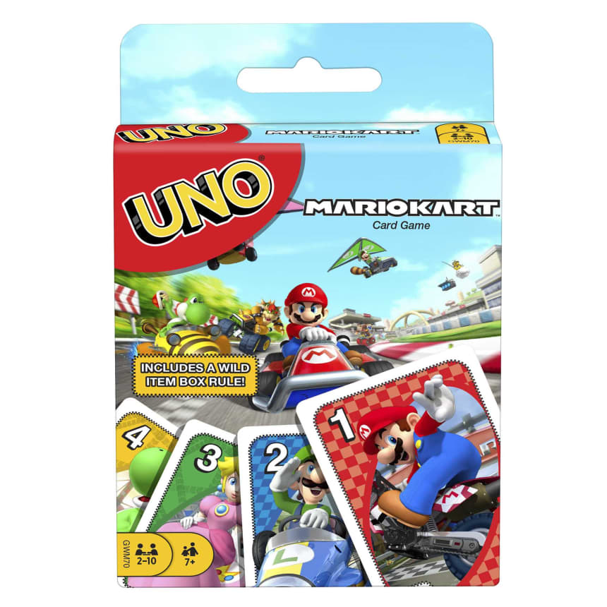 UNO MARIOKART BOARD GAME - MATTEL