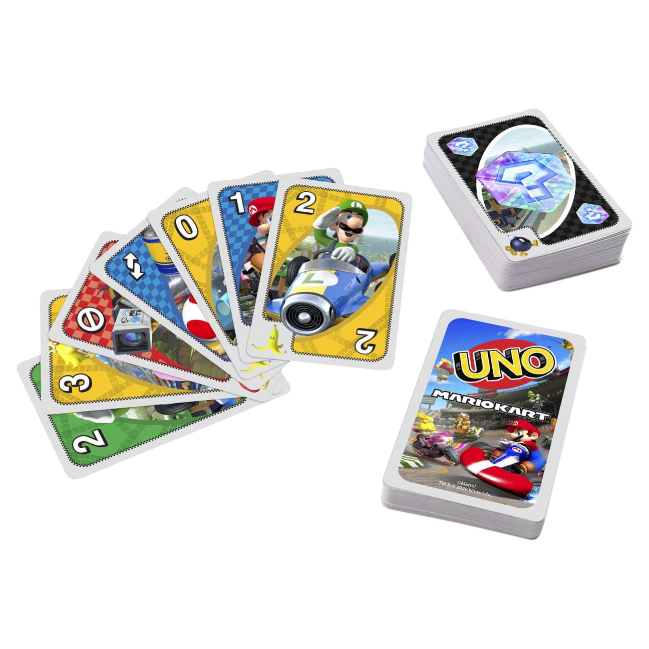 UNO MARIOKART BOARD GAME - MATTEL