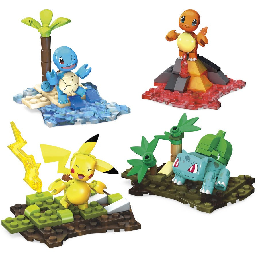 KANTO REGION TEAM BUILDING SET - POKÉMON MEGA