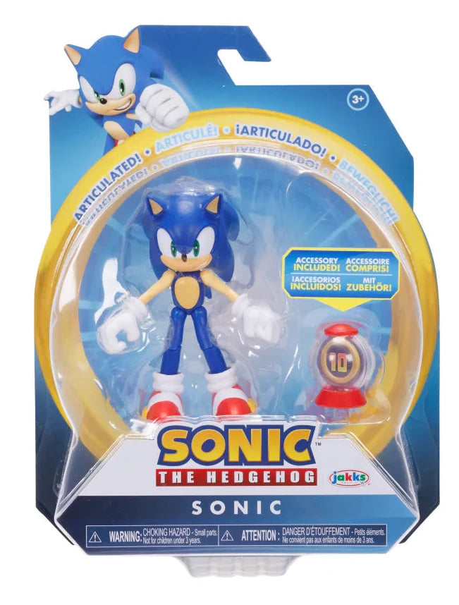4” SONIC ARTICULATED FIGURE