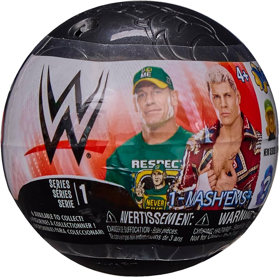 WWE MASH’EMS CAPSULE TWIST & SQUISH’EM SERIES 1