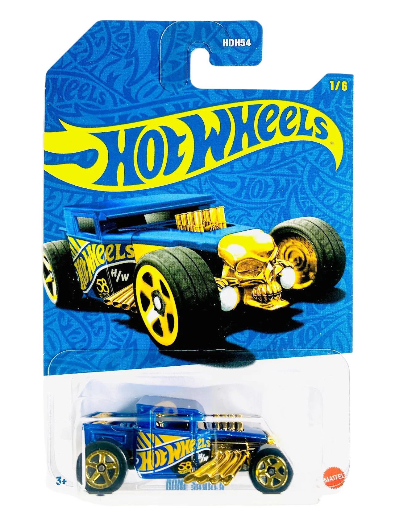 1/64 BONE SHAKER 58TH ANNIVERSARY - HOT WHEELS 1/6