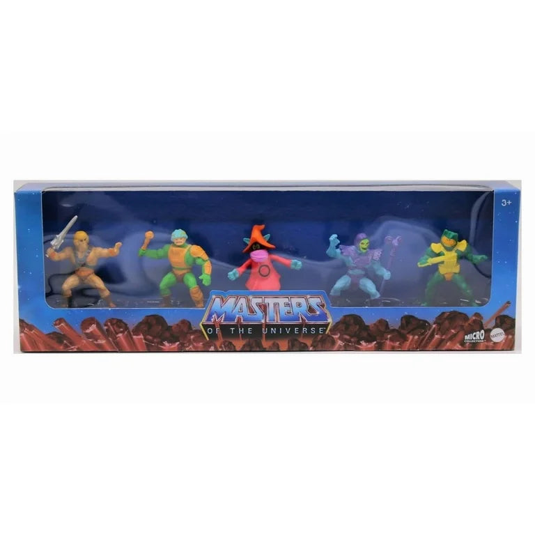 MASTERS OF THE UNIVERSE 5 PCS MICRO COLLECTION SET - MATTEL