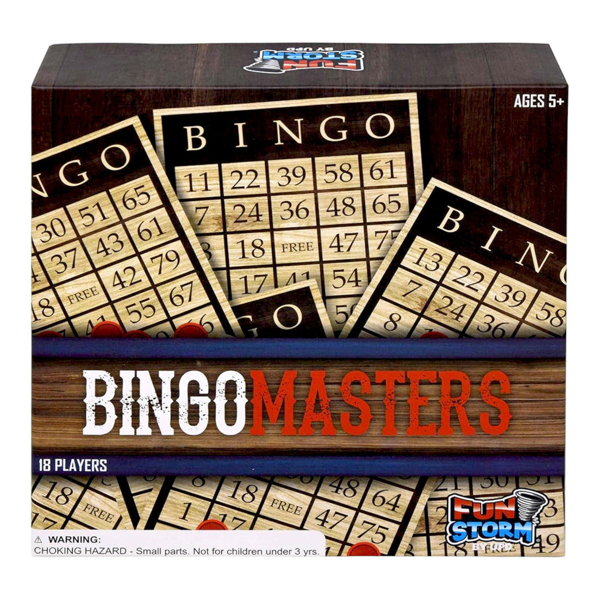 BINGO MASTERS 18 PLAYERS GAME IN TRADITIONAL- FUN STORM