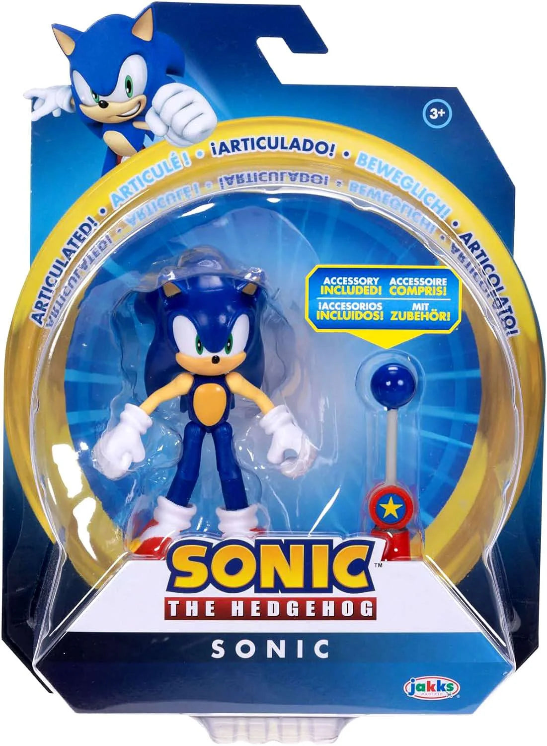 4” SONIC ARTICULATED FIGURE
