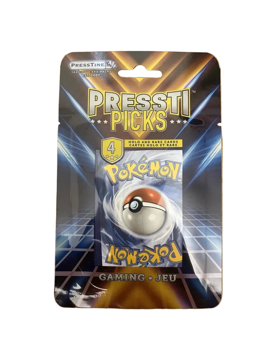 PRESSTIPICKS 4 CARDS - POKÉMON