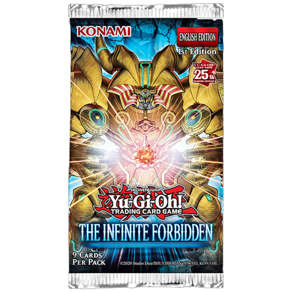 YU-GI-OH - PAQUETE DE SOBRES PROHIBIDO INFINITO
