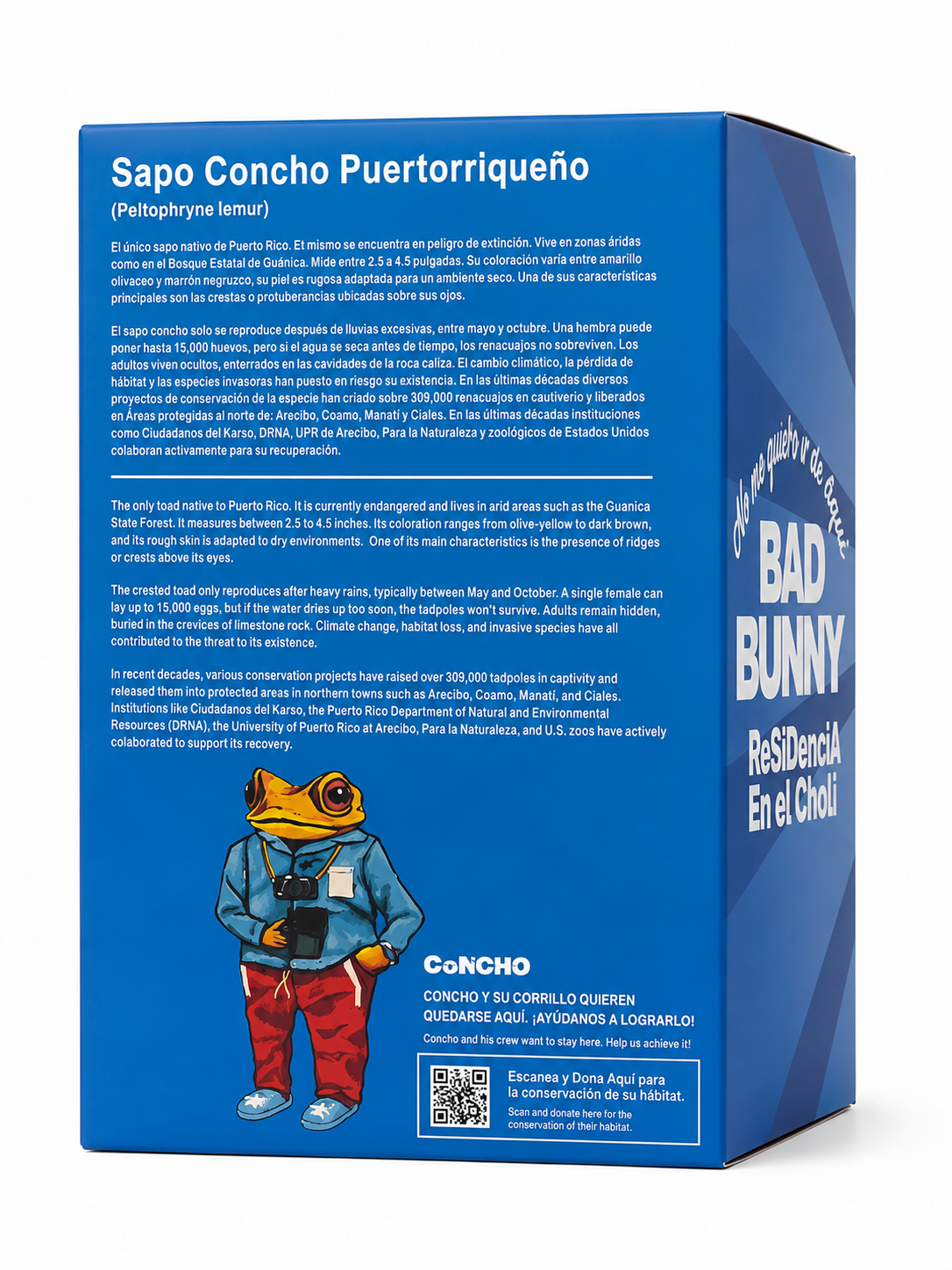 EL SAPO CONCHO - BAD BUNNY PLUSH - MYSTERY BOX MC#33511-APM- #90011