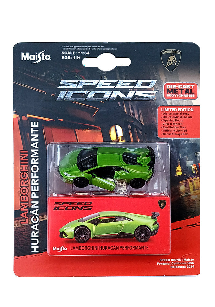 1/24 LAMBORGHINI HURACÁN PERFORMANTE - MAISTO SPEED ICONS