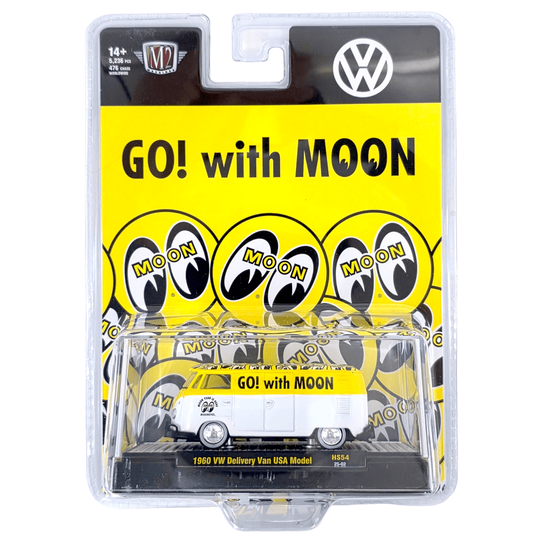 1/64 1960 VOLKSWAGEN DELICERY VAN USA MODEL MOONEYES - M2 MACHINES