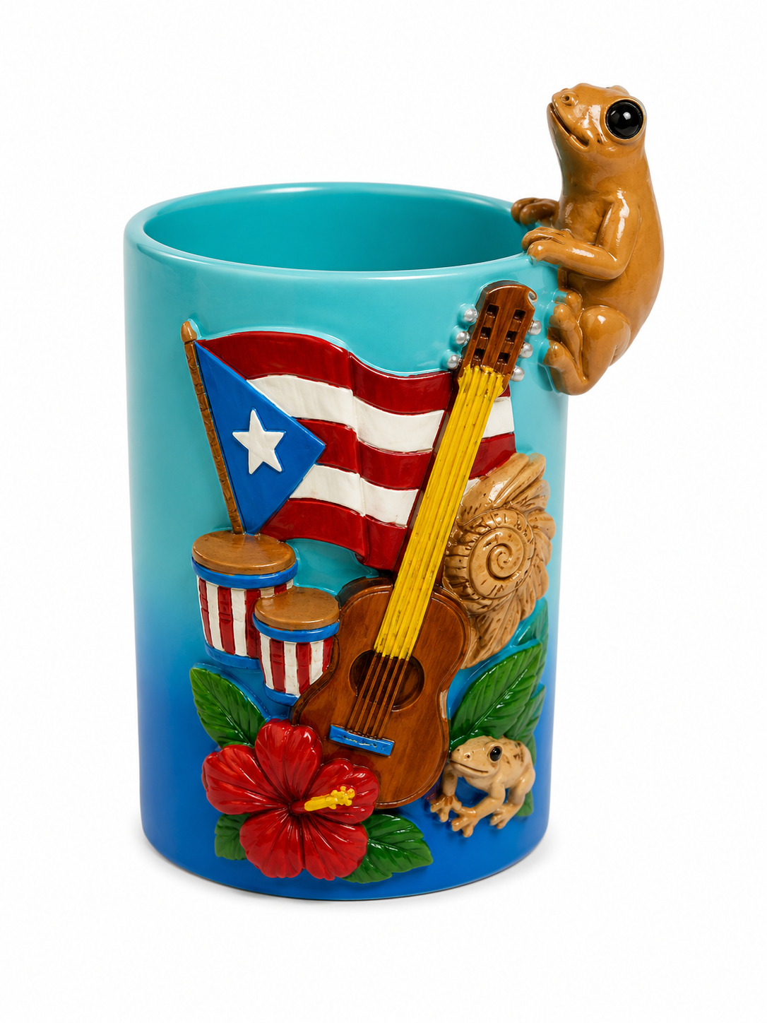 PUERTO RICO PENHOLDER COQUI INSTRUMENTO