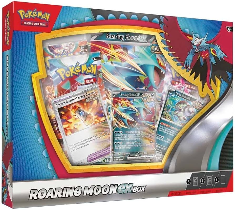 POKEMON ROARING MOONEX BOX