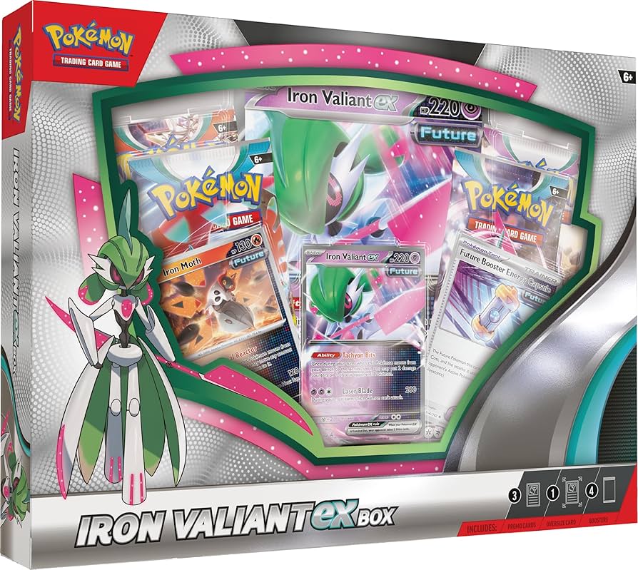 CAJA DE POKEMON IRON VALIANT EX