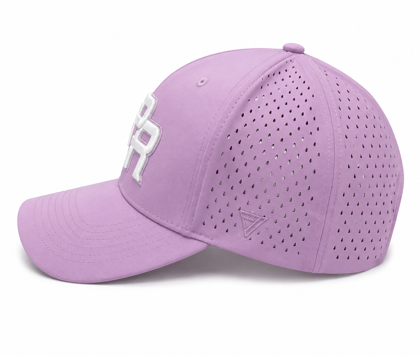 GORRA DE PUERTO RICO - VIOLETA CON LETRAS BLANCAS CON BORDE VIOLETA - PUERTO RICO CAP PURPLE WITH WHITE LETTERS & PURPLE OUTLINE LETTERS