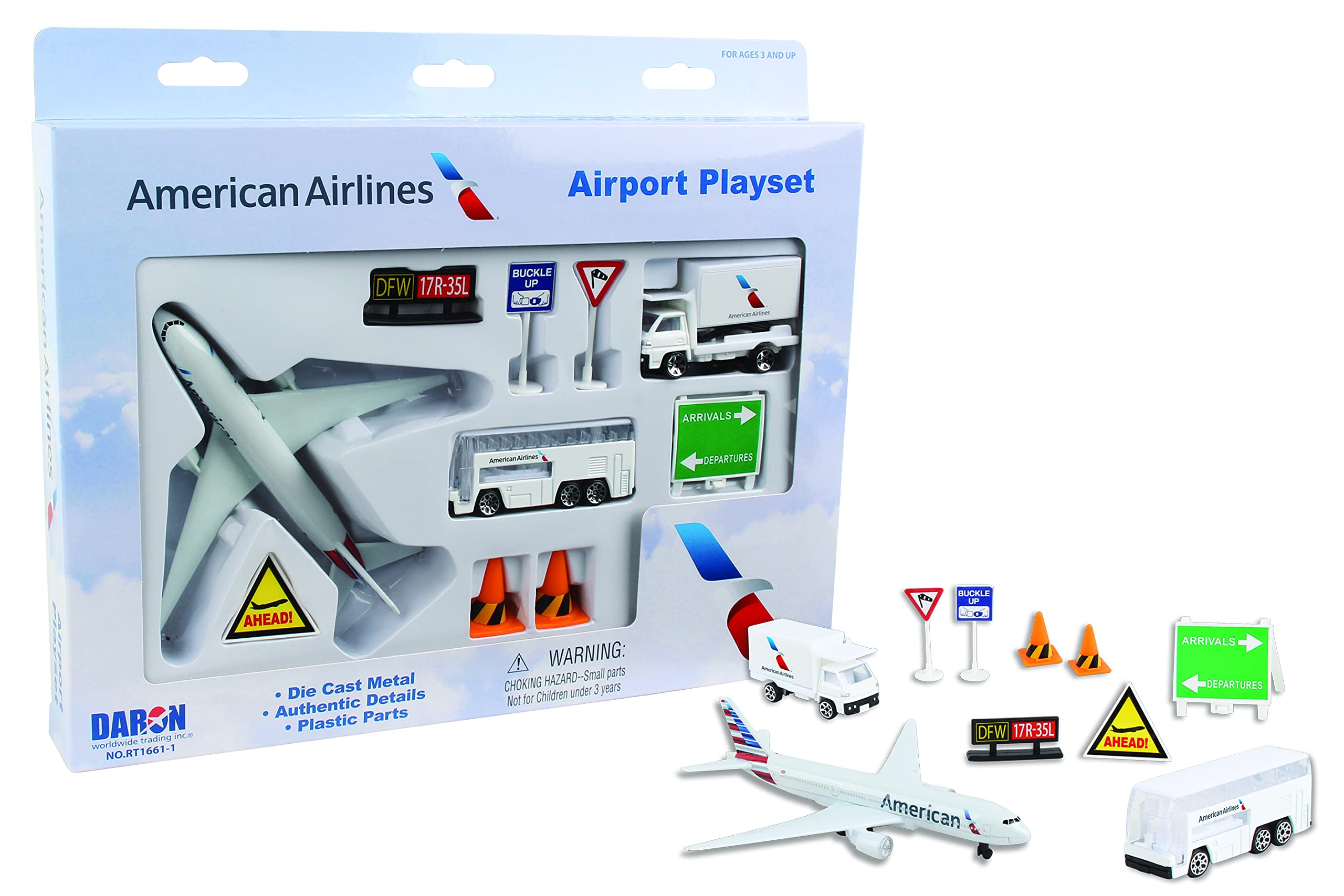 AIRPORT PLAYSET AMERICAN AIRLINES