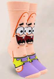 SPONGE BOB PATRICK PAIR OF SOX.
