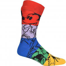 DISNEY MICKEY, DONALD DUCK & PLUTO PAIR OF SOX