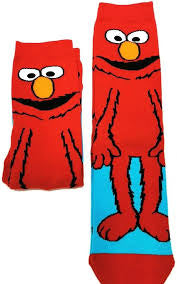 ELMO SESAME STREET PAIR OF SOX