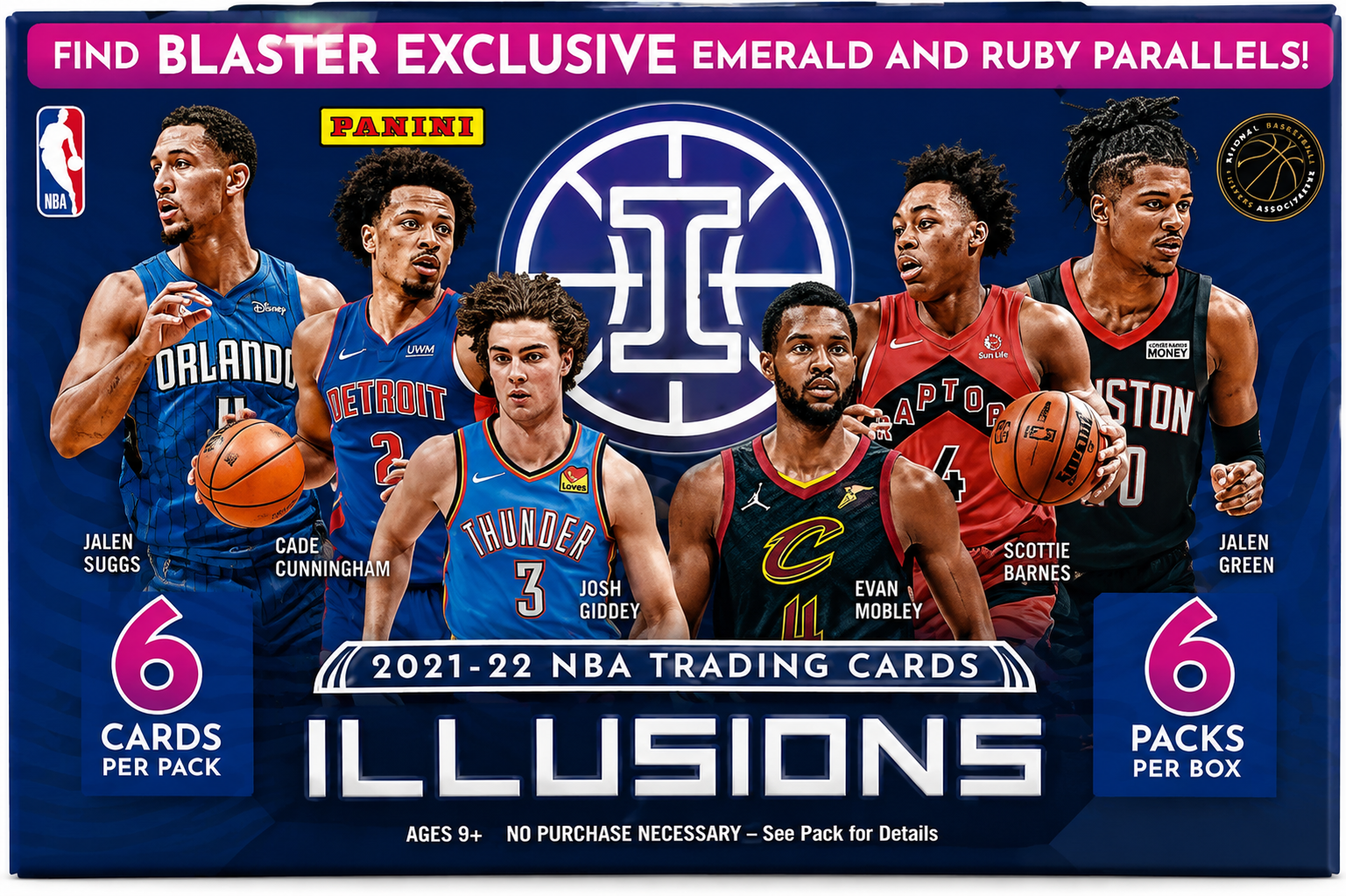 2021-22 PANINI ILLUSIONS BASKETBALL BLASTER BOX