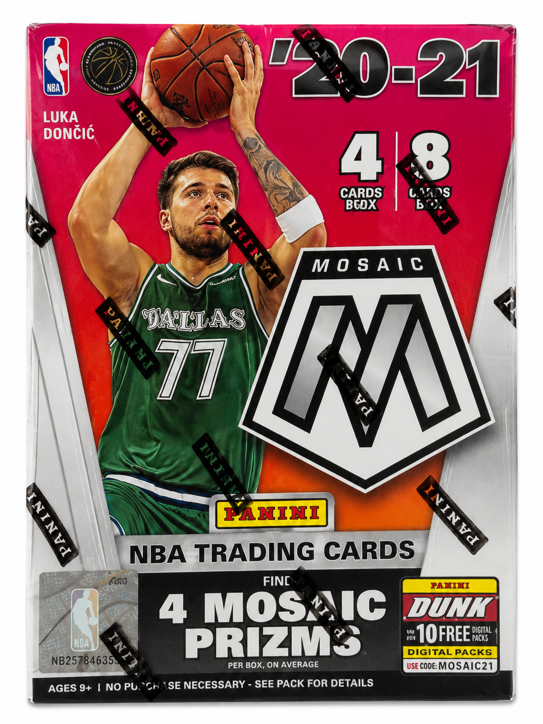 2020-21 PANINI MOSAIC PRIZM BASKETBALL BLASTER BOX