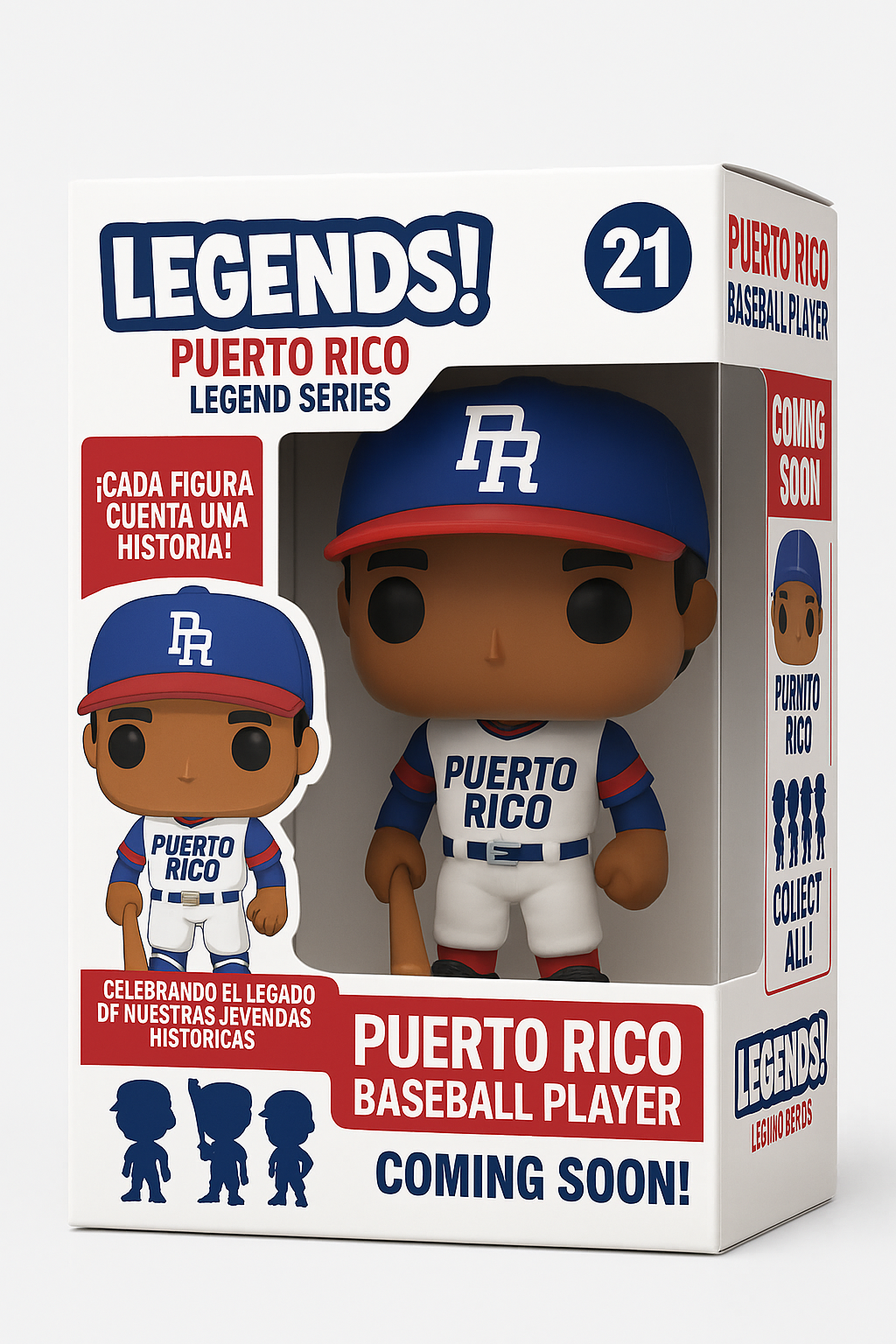 PUERTO RICO BASEBALL LEGEND POP FIGURE - COMING SOON! EXPECTED FOR JANUARY 2026