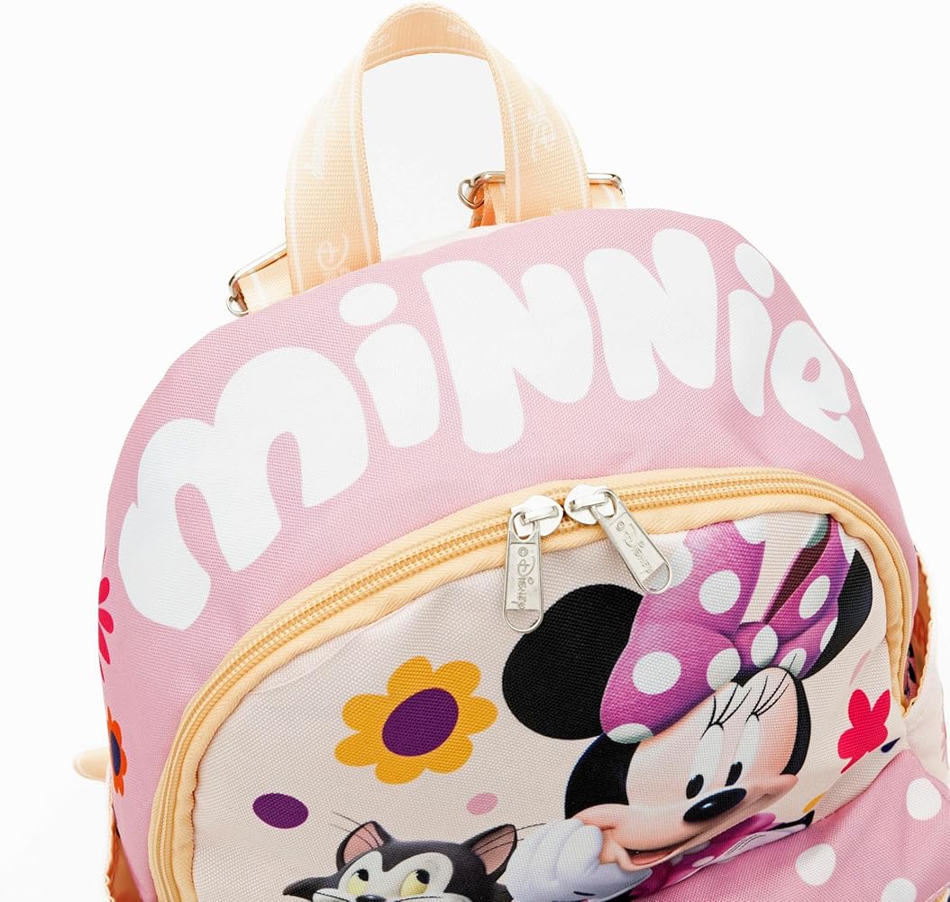 MINNIE MOUSE 13” DICE NYLON DAYPACK PINK