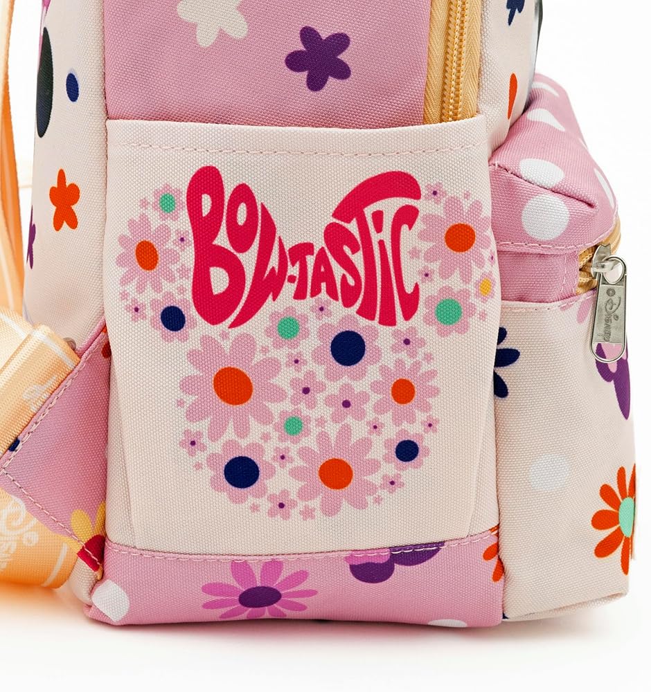 MINNIE MOUSE 13” DICE NYLON DAYPACK PINK