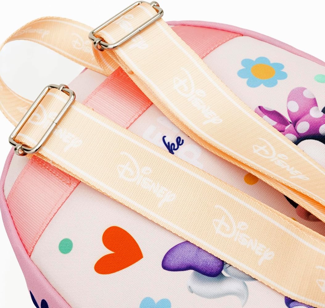 MINNIE MOUSE 13” DICE NYLON DAYPACK PINK