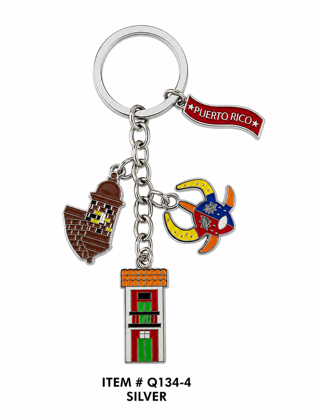 PUERTO RICO KEYCHAIN Q134-4