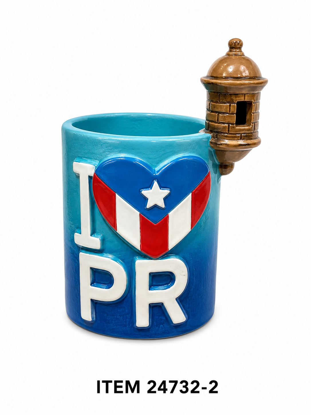 PUERTO RICO TOOTH PICK HOLDERS WITH COQUI 24732-2