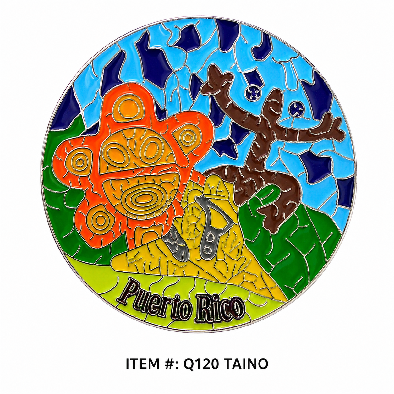 PUERTO RICO MAGNET MUSICAL INSTRUMENT Q120 - IMÁN (MAGNETO) DE PUERTO RICO