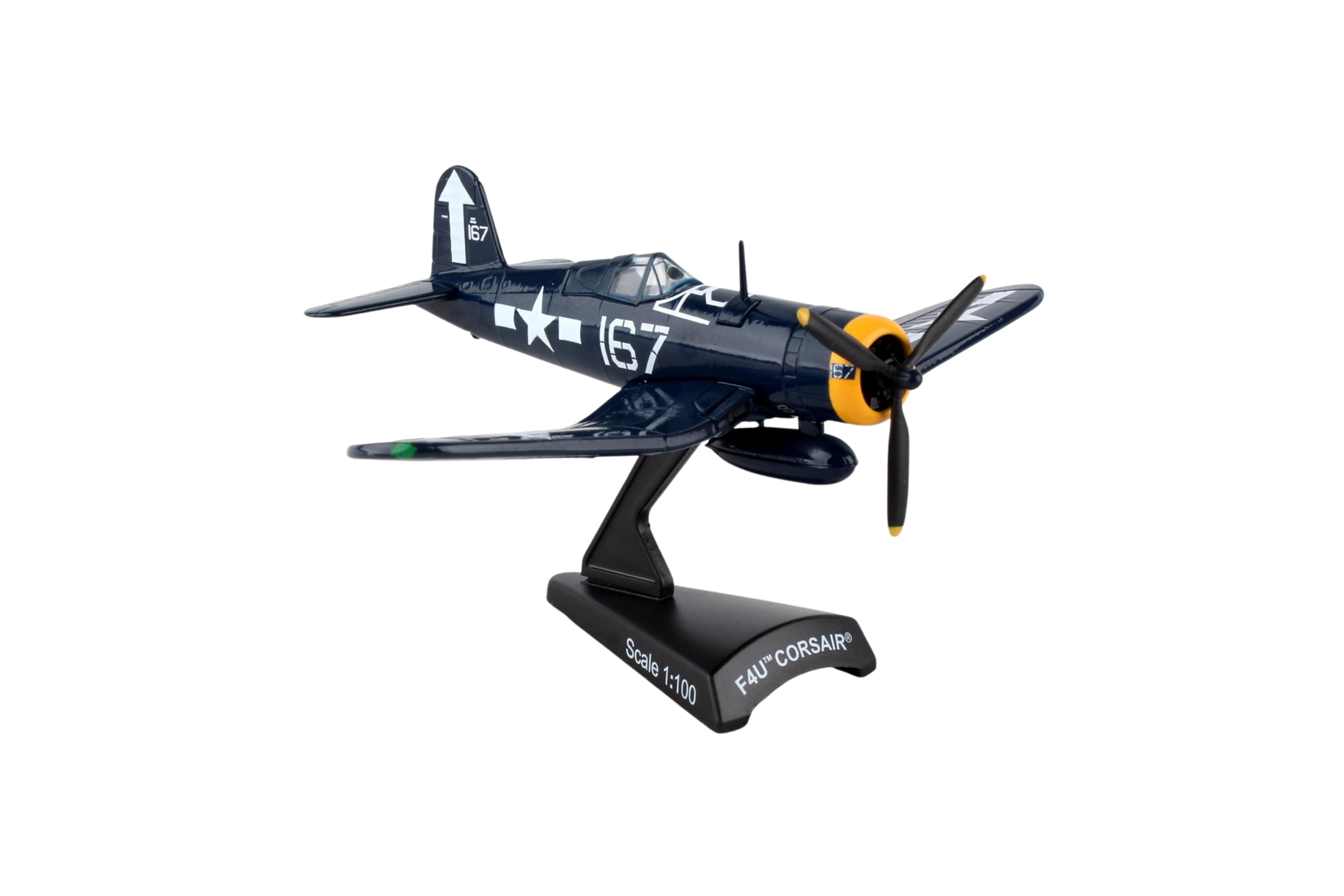 1/100 POSTAGE STAMP F4U CORSAIR #167 USN