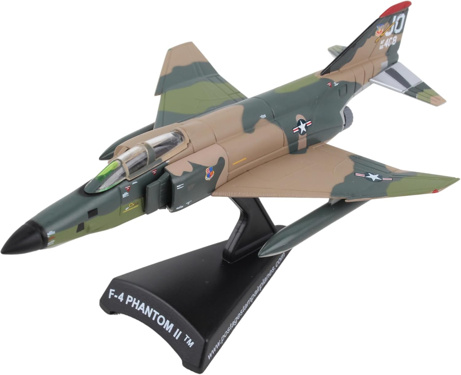 1/100 POSTAGE STAMP F-4 PHANTOM II 1/155 AF-66408