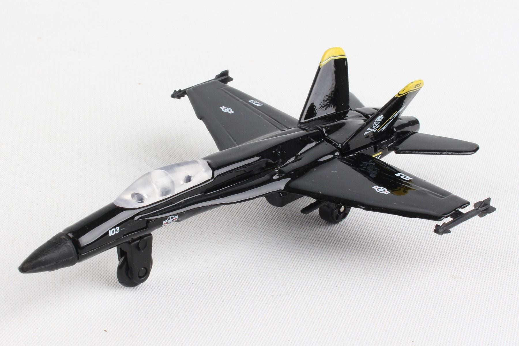 Avión F/A-18 HORNET NEGRO