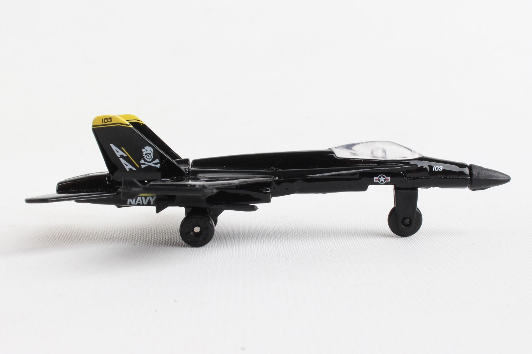 Avión F/A-18 HORNET NEGRO