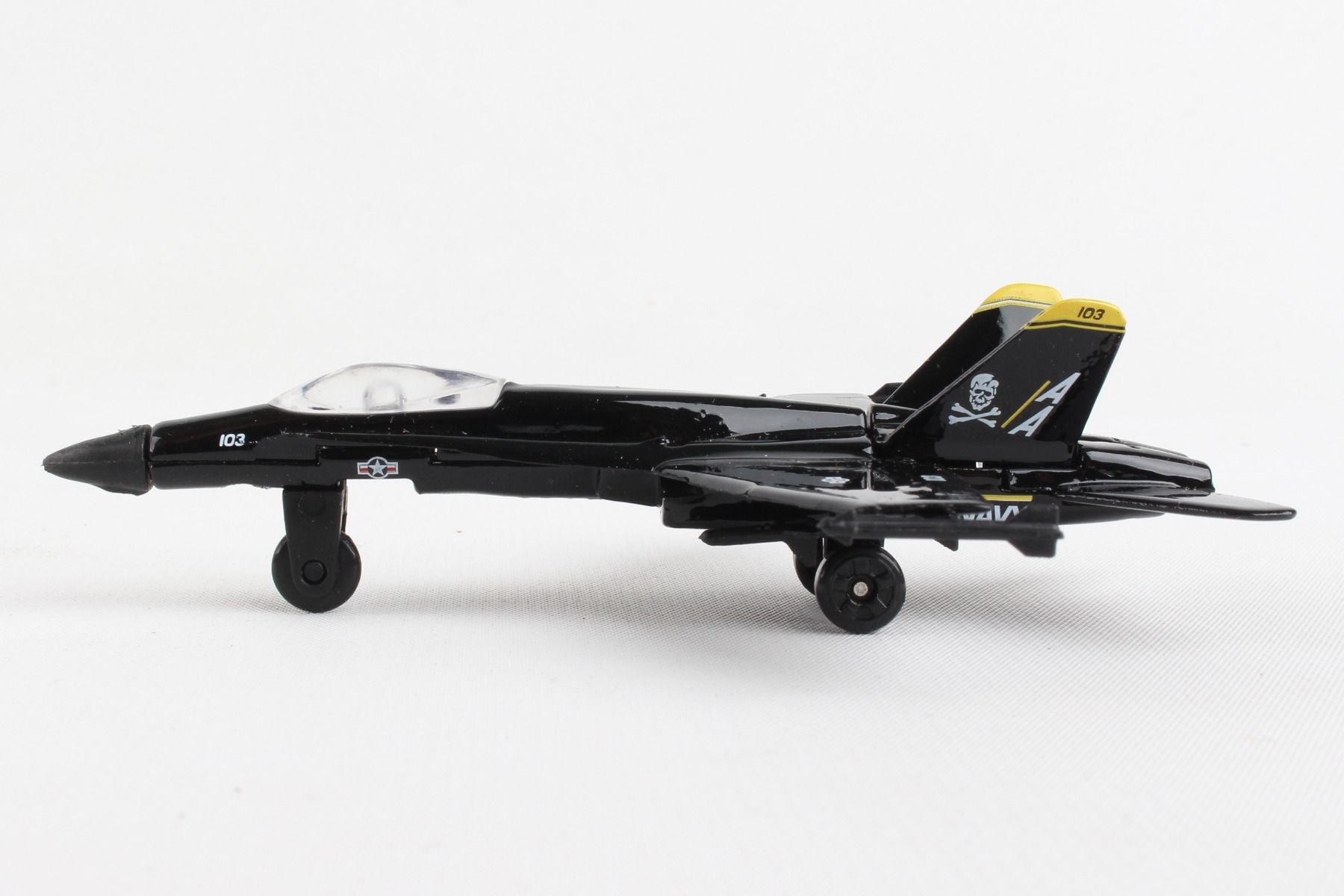 Avión F/A-18 HORNET NEGRO