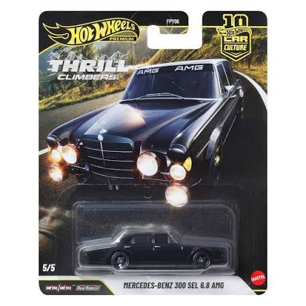 1/64 MERCEDES-BENZ 300 SEL 6.8 AMG / THRILL CLIMBERS 5/5 - HOTWHEELS
