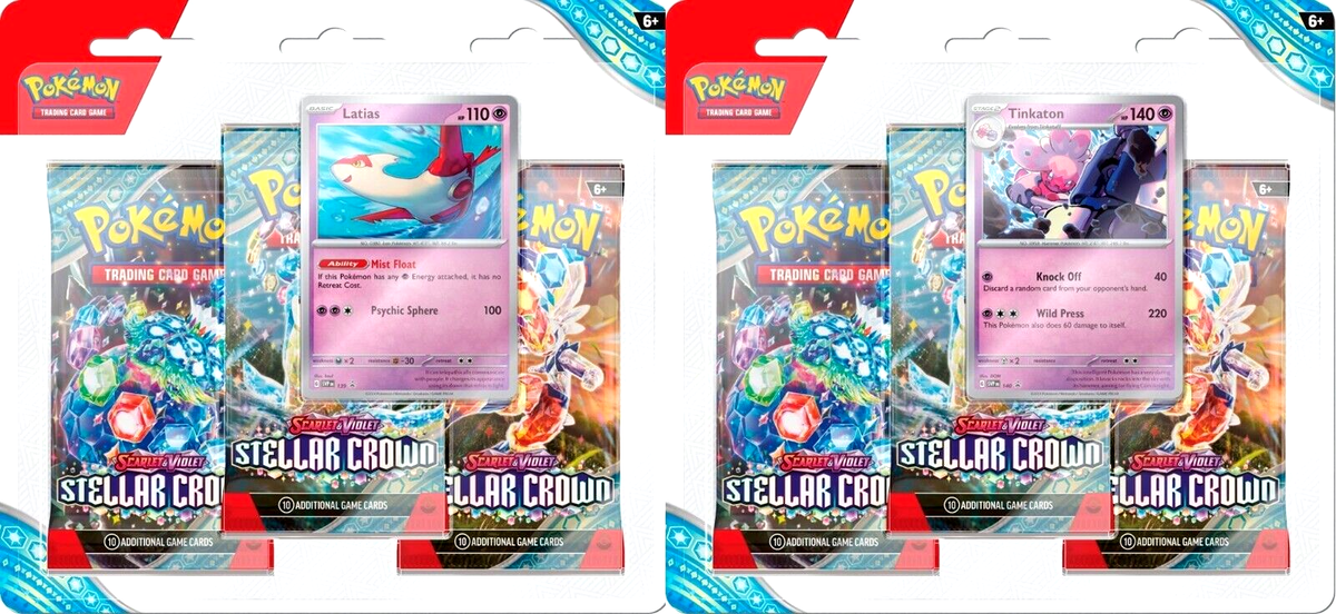 POKEMON - PAQUETE BLISTER DE REFUERZO DE CORONA STELLAR 3