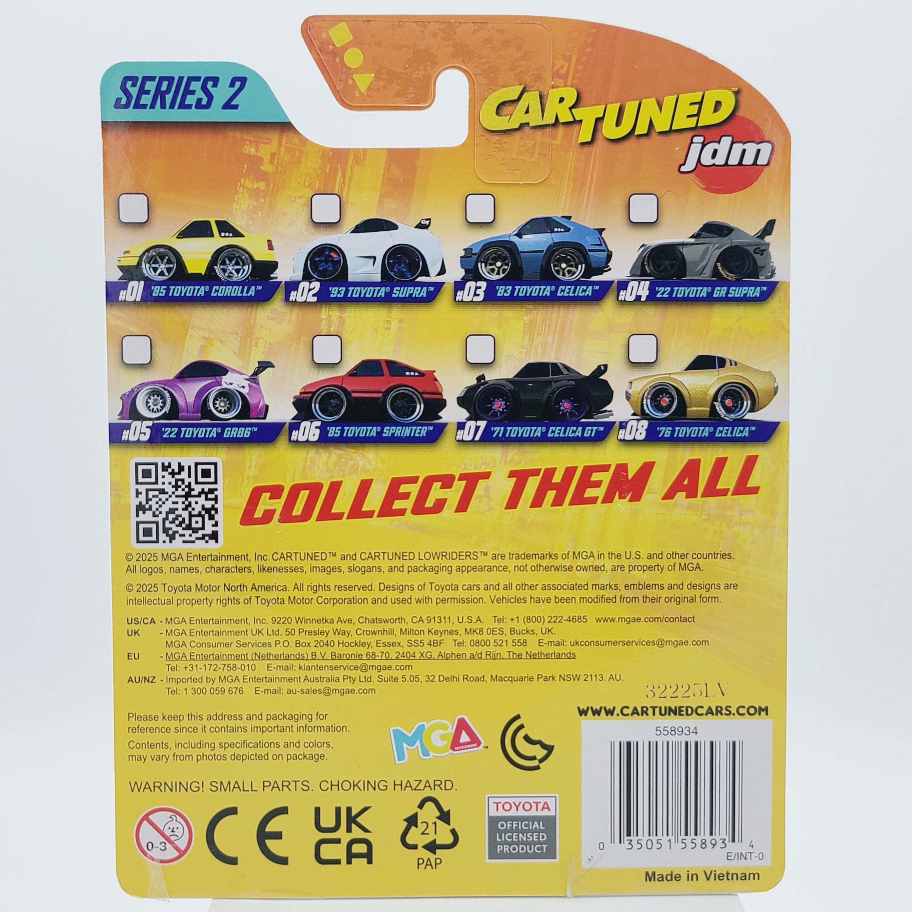 1/64 CAR TUNED JDM SERIES 2 - MGA